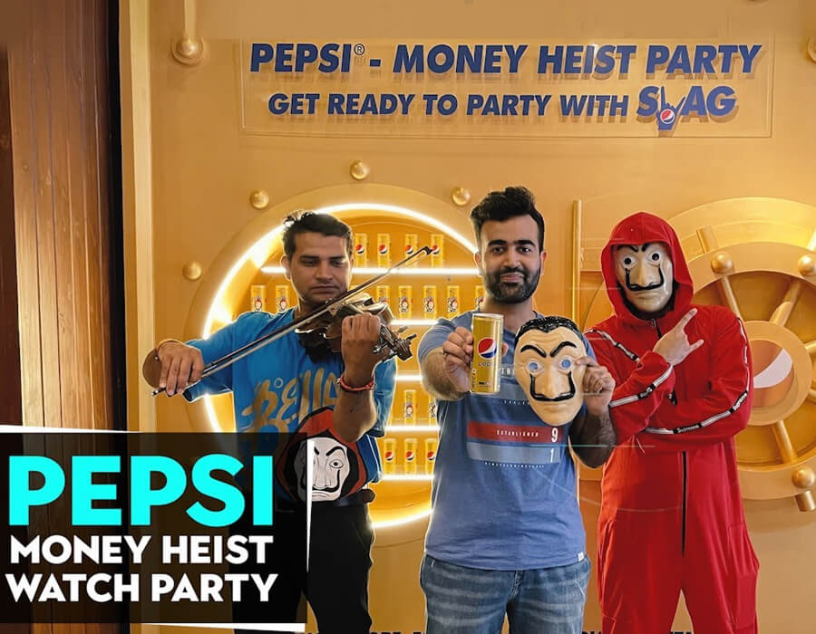 Pepsi Money Heist Moment Marketing