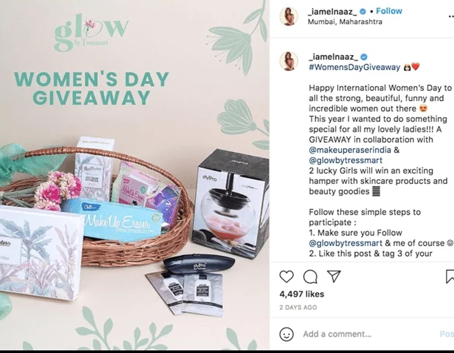 Do an Instagram Giveaway