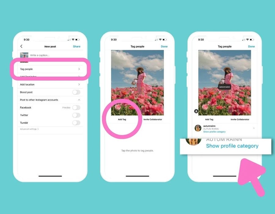 Invite People to Tag Friends