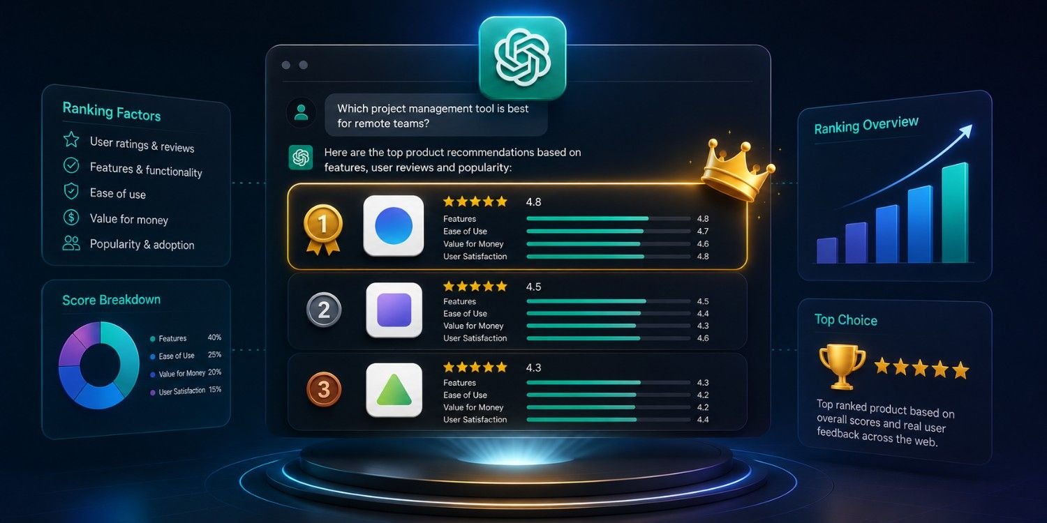 What Does Ranking in ChatGPT, Gemini & Perplexity Actually Mean?
